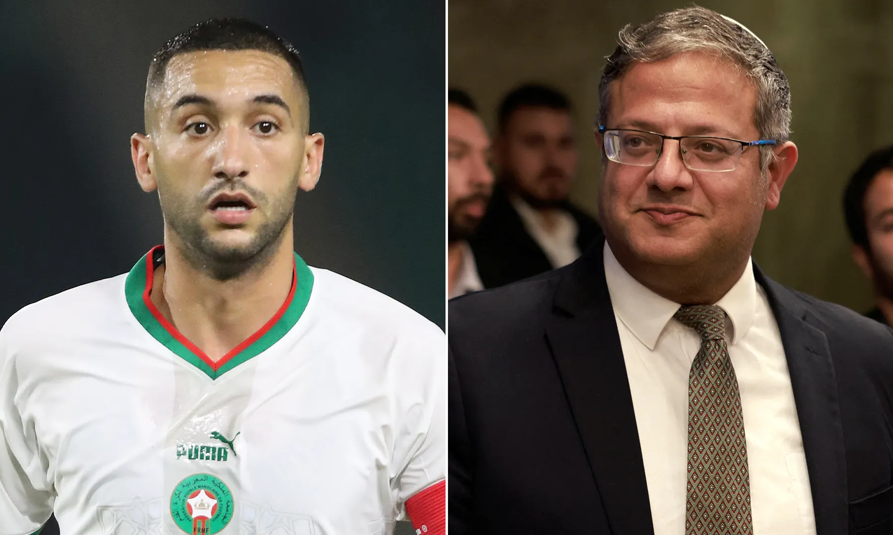 بن غفير يهدد زياش بالإعدام فتشتعل منصات التواصل: "أسد الأطلس" يرد "لا نخاف الصهيونية"